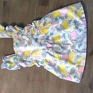 Ruffle butts lemon dress